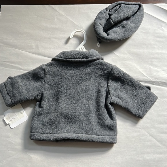 STARTING OUT BABY BOYS  PEACOAT & HAT - Picture 3 of 8